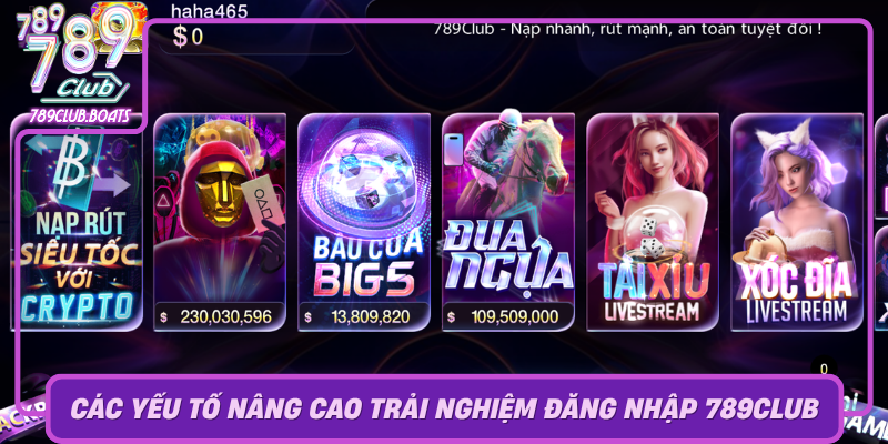 Cac Yeu To Nang Cao Trai Nghiem Dang Nhap 789Club0