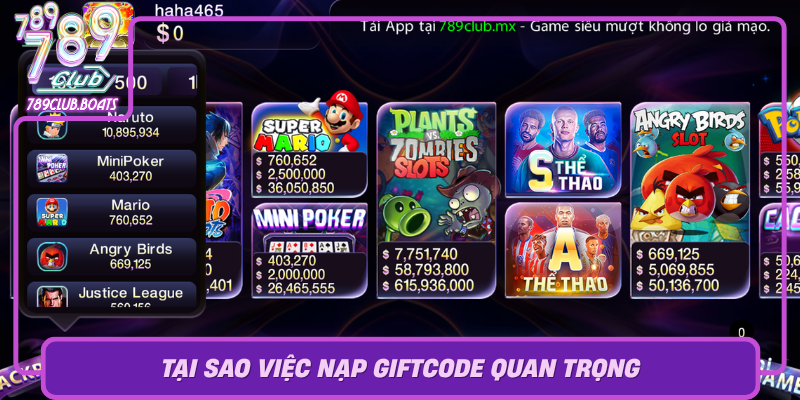 Tai Sao Viec Nap Giftcode Quan Trong Trong Trai Nghiem Game0